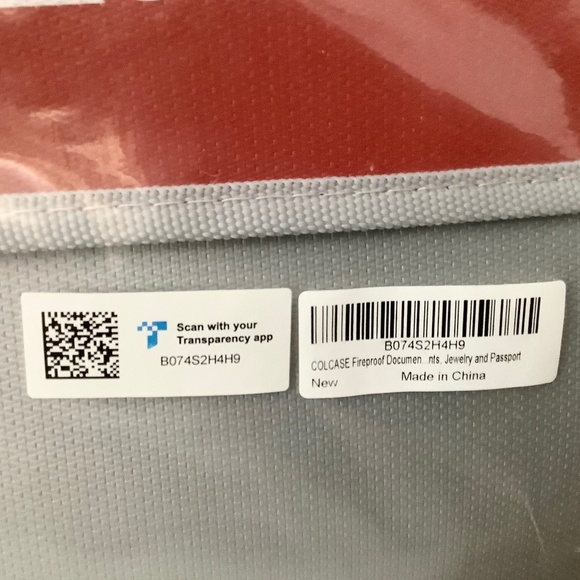 NEW COLCASE Fireproof Document Bag (2000 ℉ )15 x 11 In. Silicone Coated - Picture 7 of 7